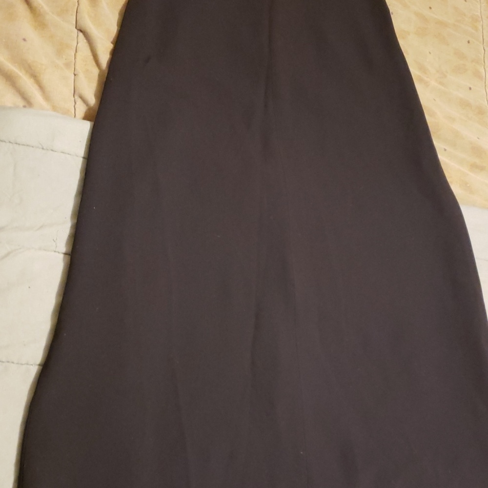 Banana Republic size 8 long black dress